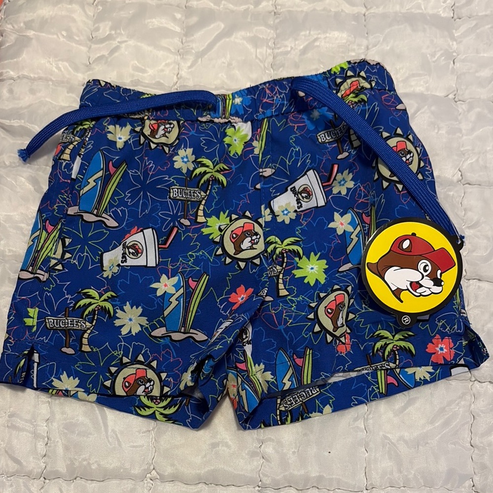 Blue Kids Swim Shorts